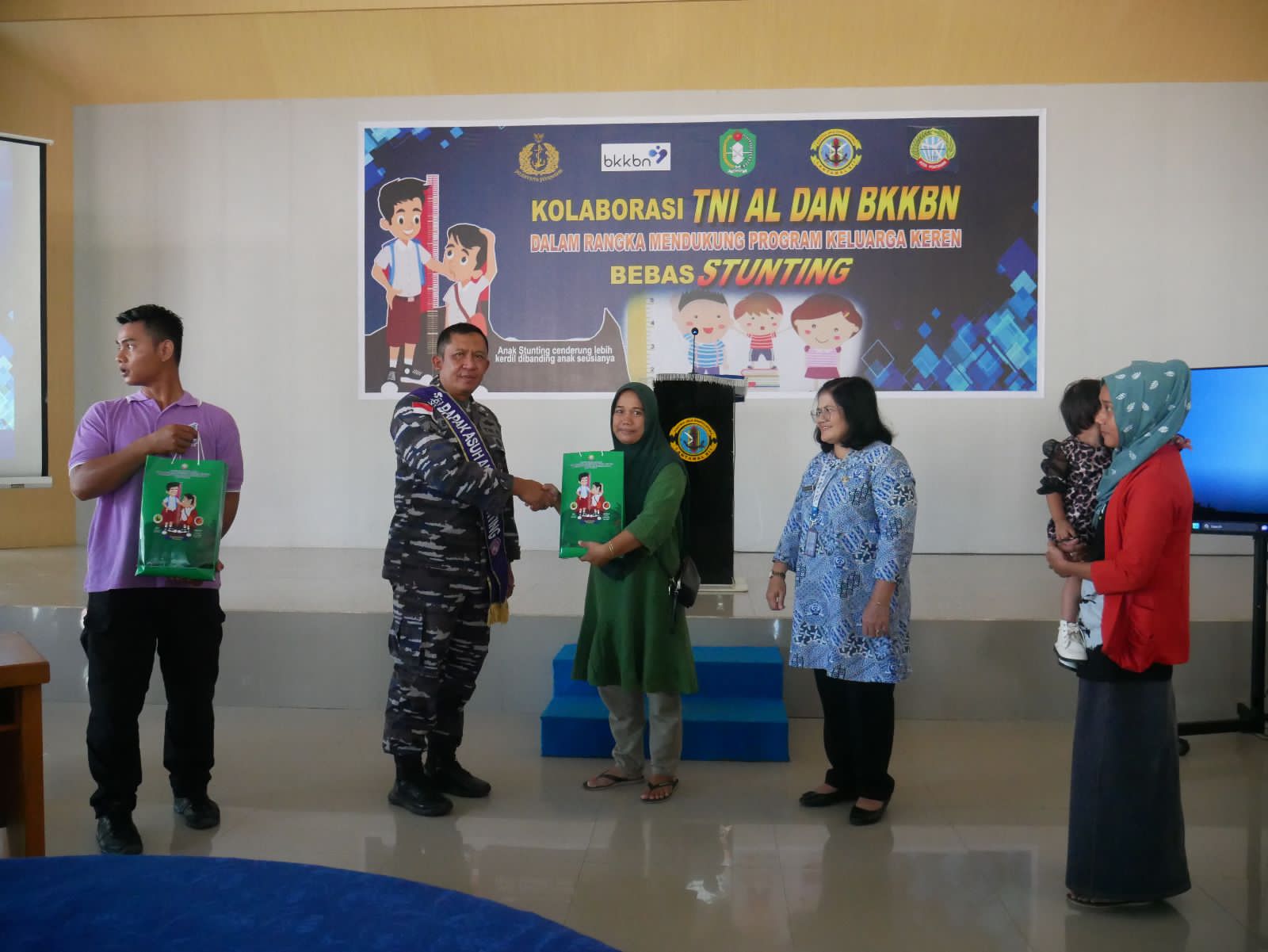 TNI AL Jadi Mitra Potensial BKKBN dalam Kolaborasi Percepatan Penurunan Stunting