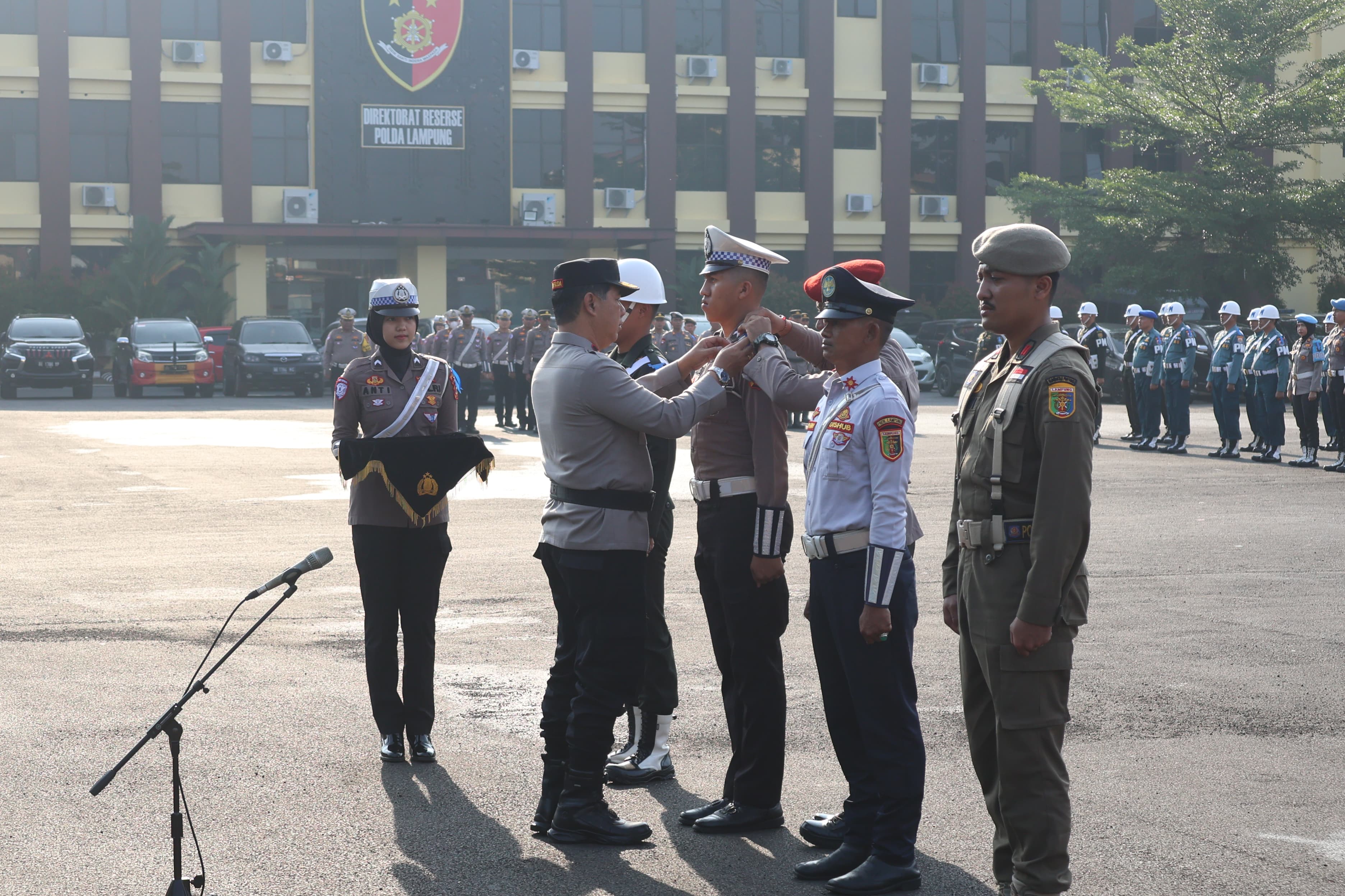 Operasi Zebra Krakatau 2024, Polda Lampung Terjunkan 711 Personel