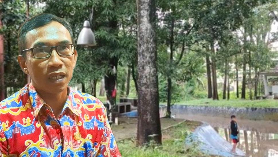 Bidang Pariwisata Disporapar Kota Metro Segera Lakukan Perapihan Taman Ki Hajar Dewantara