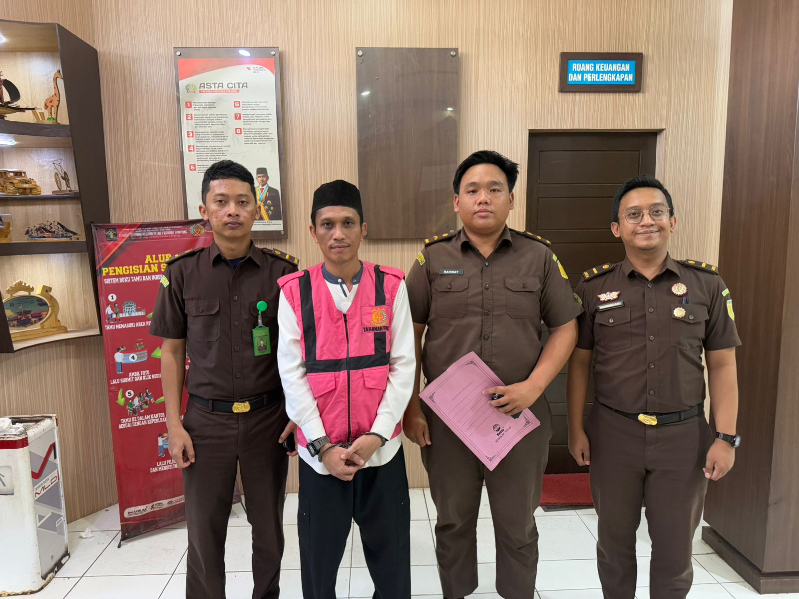 Terbukti Korupsi Dana Desa, Mantan Pj Kakon di Tanggamus Divonis 3 Tahun Penjara
