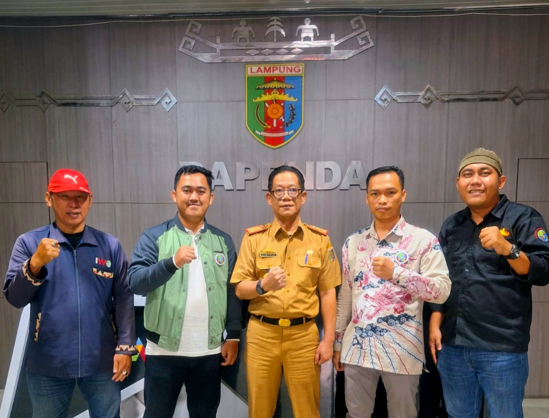 PW IWO Lampung Audiensi Bersama Kepala Bapenda