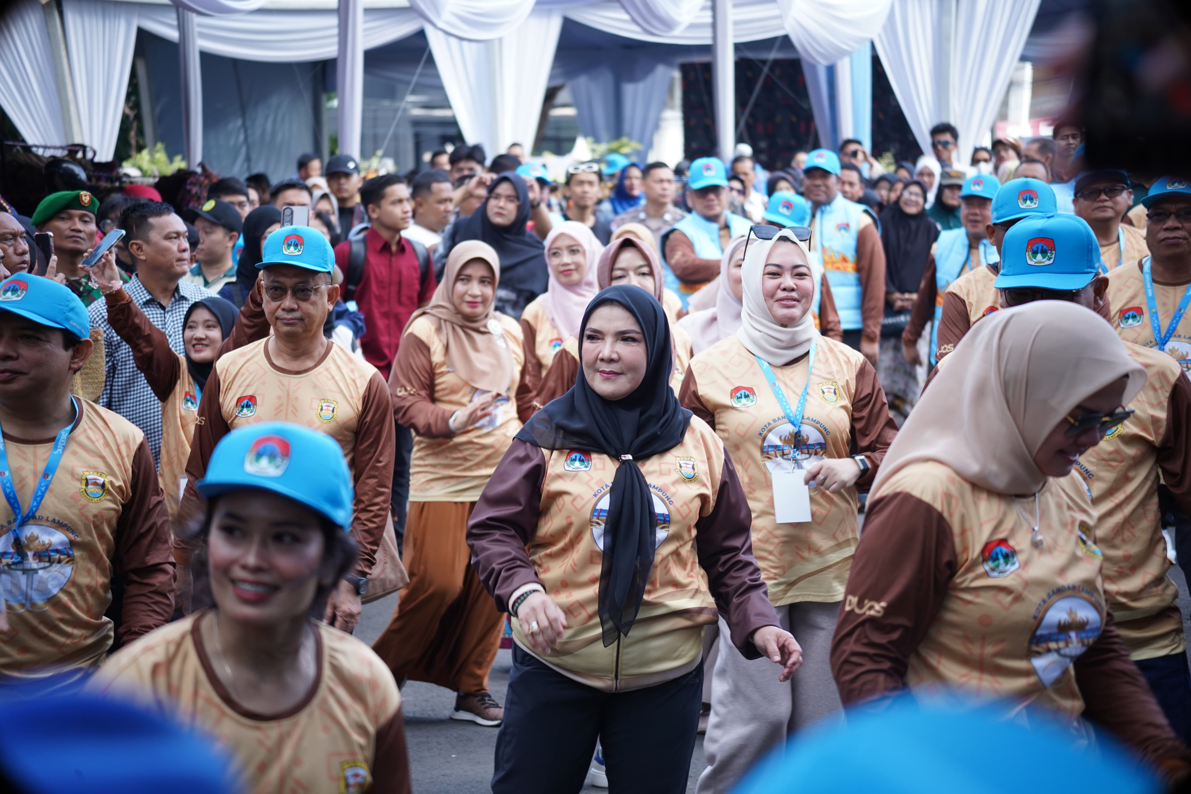 Begawi Jejama hingga Senam Bersama di APEKSI Outlook 2025 Bandar Lampung 