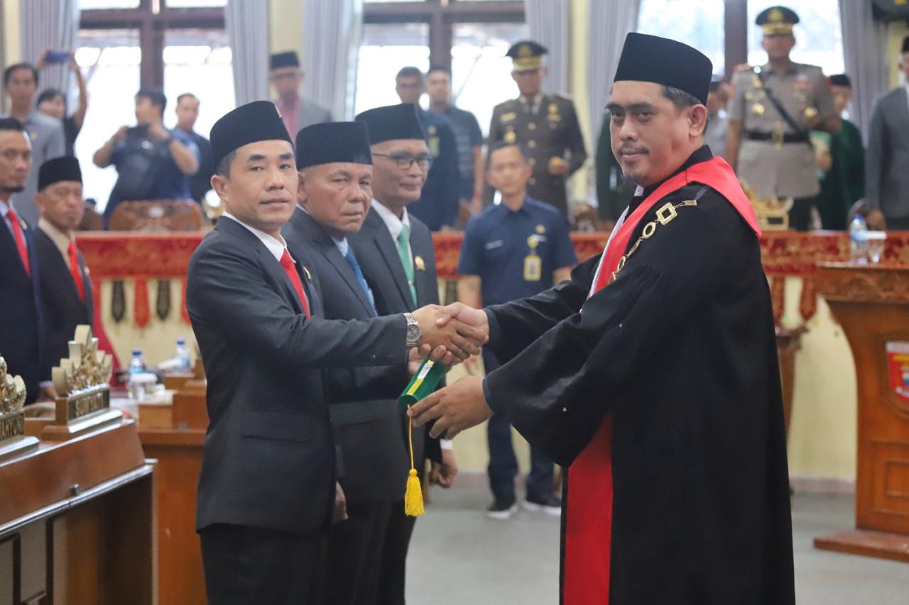 Pimpinan DPRD Baru Diharapkan Pj. Bupati Nukman Bisa Menjalankan Amanah Masyarakat