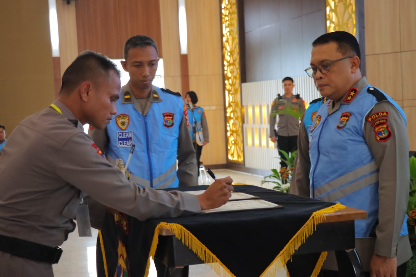 109 Personil seleksi Pendidikan Ahli Golongan 2023 dan 82 Brimob, Polair  Seleksi Sekolah Bintara Polisi 2024