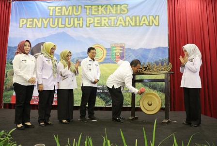 Gubernur Lampung Hadiri Teknis Penyuluh Pertanian se-Provinsi Lampung