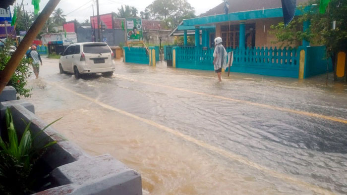 Sejumlah Wilaya Pesisir Barat Terdampak Banjir, Dampak Hujan Deras dan Aliran Sungai Meluap