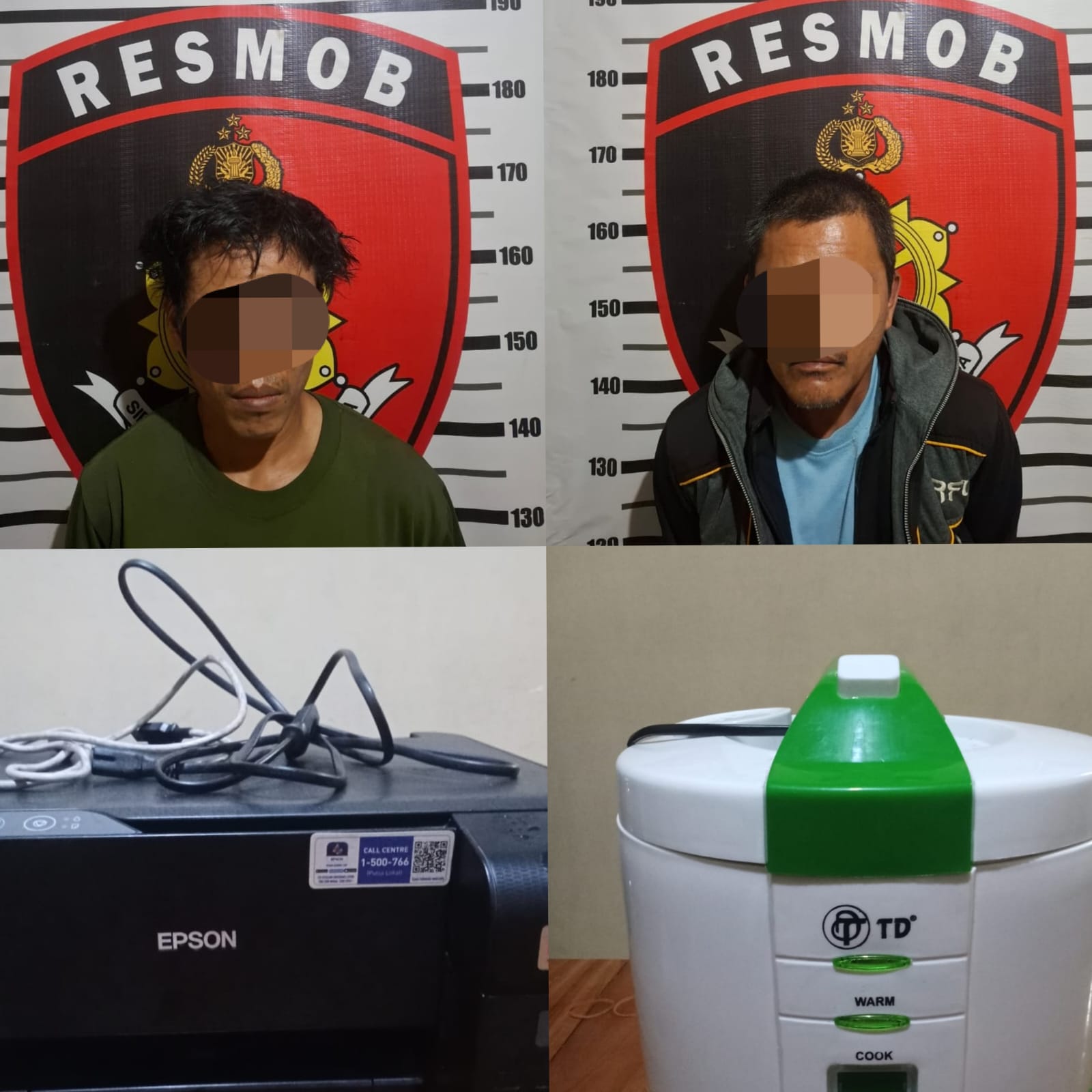 Gasak Peralatan Elektronik di SDN 4 Gapura, 2 Orang Ditangkap Polisi