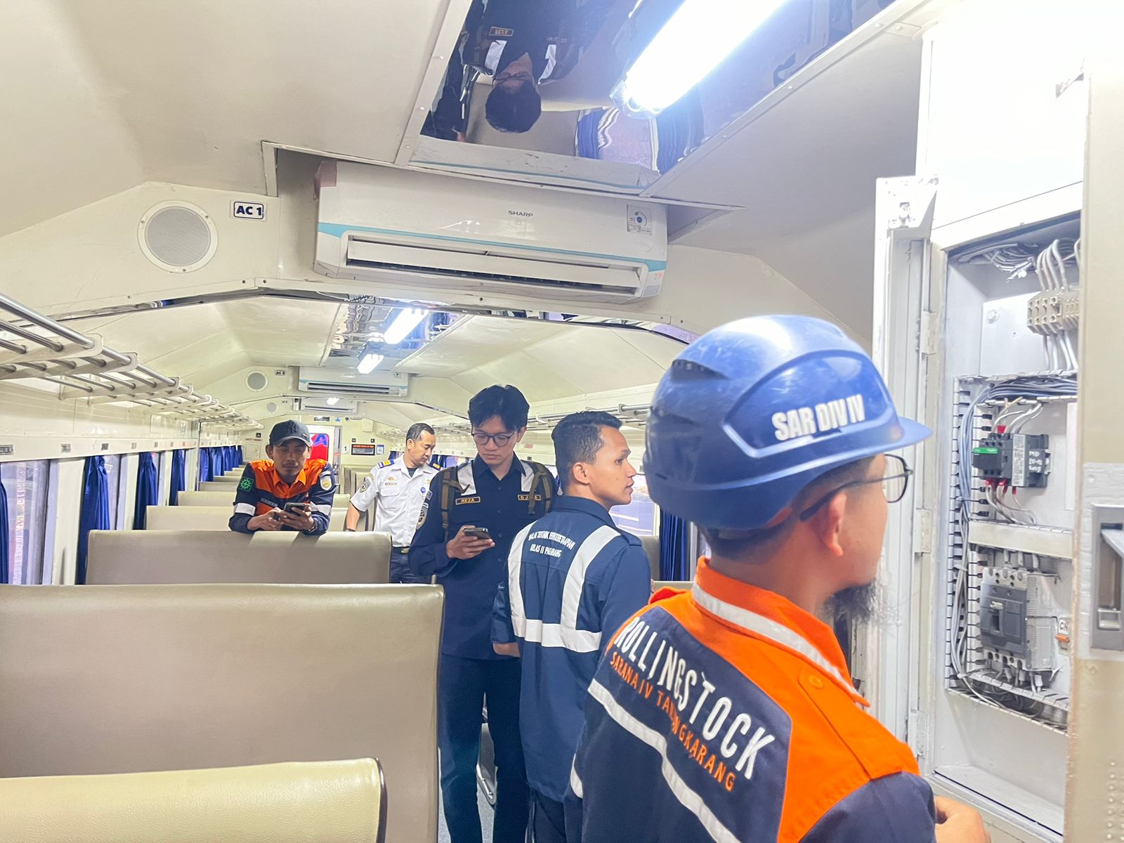 KAI Divre IV Tanjungkarang Lulus Ramp Check Kesiapan Angkutan Lebaran 2026