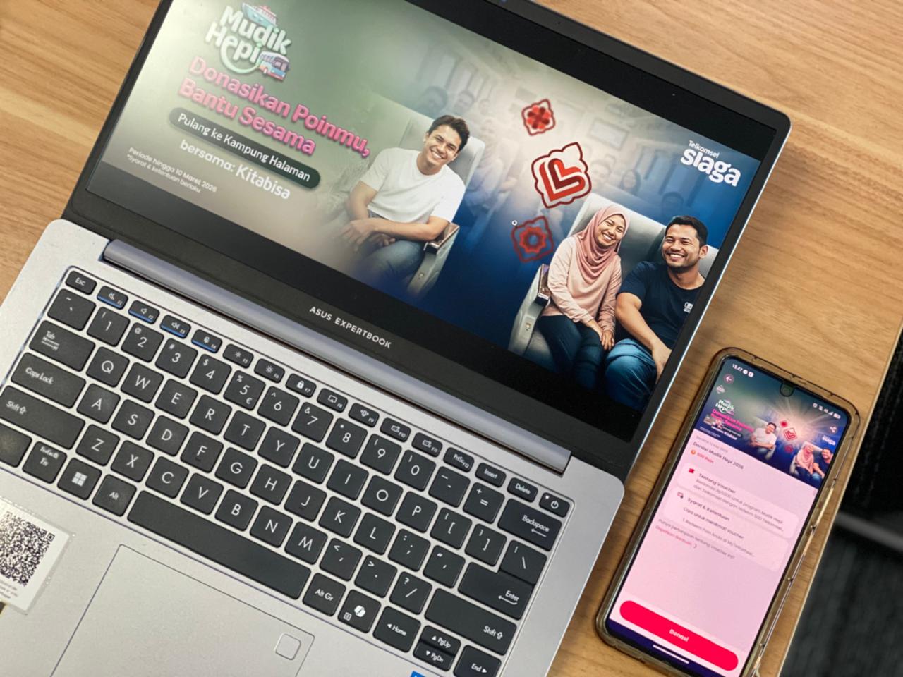 Berbagi Di Momen Ramadhan, Wujudkan Mudik Hepi 2026 Lewat Telkomsel Poin