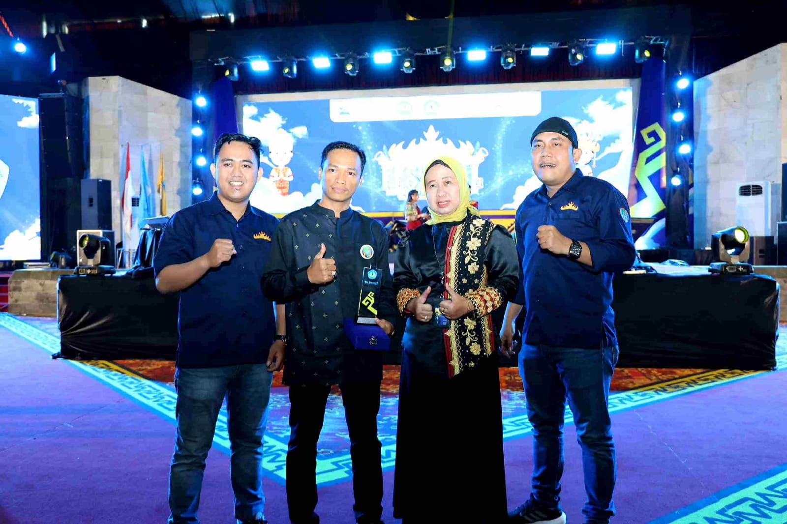 IWO Lampung Terima Penghargaan Anugerah Be Strong dari Universitas Lampung 