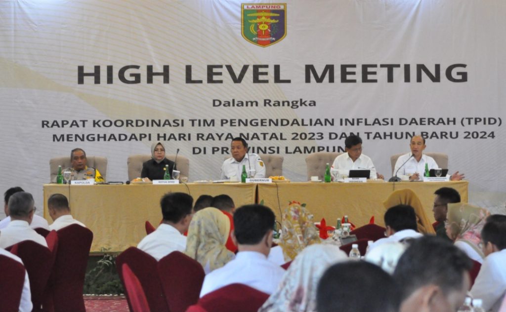 Pemprov Lampung Gelar Rapat Koordinasi Menghadapi Libur NATARU 2024