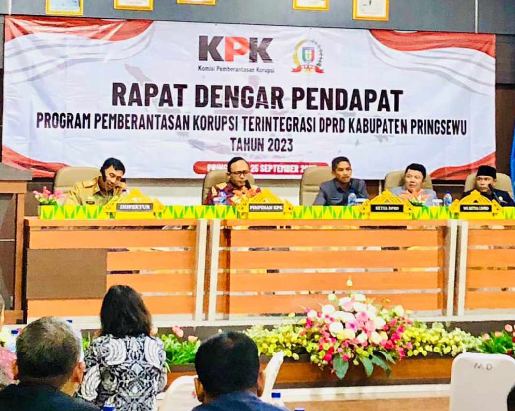 KPK Supervisi Pemkab dan DPRD Pringsewu
