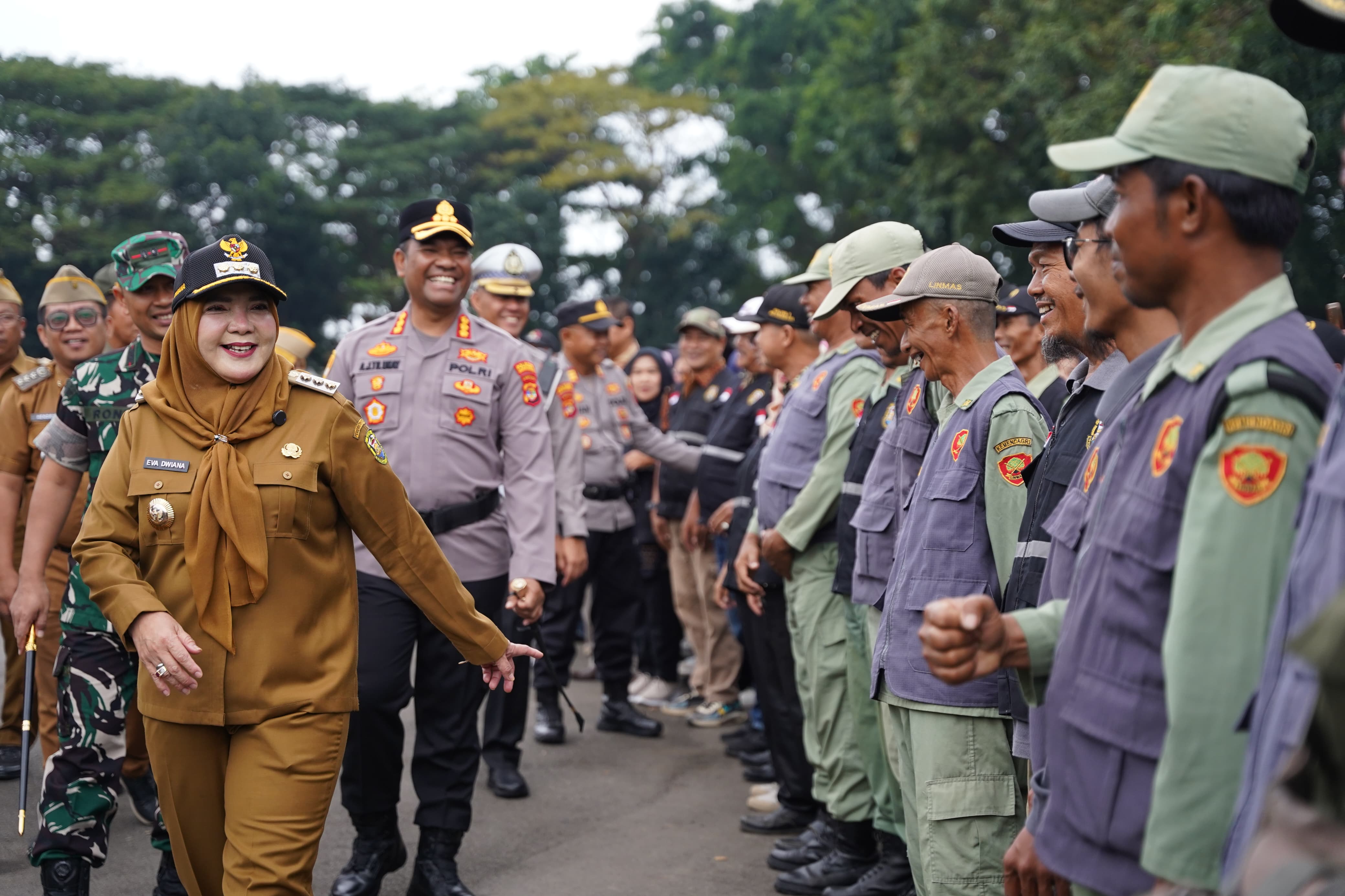 Pemkot Bandar Lampung Gandeng TNI dan Polri Jaga Keamanan Daerah Melalui Apel Tiga Pilar
