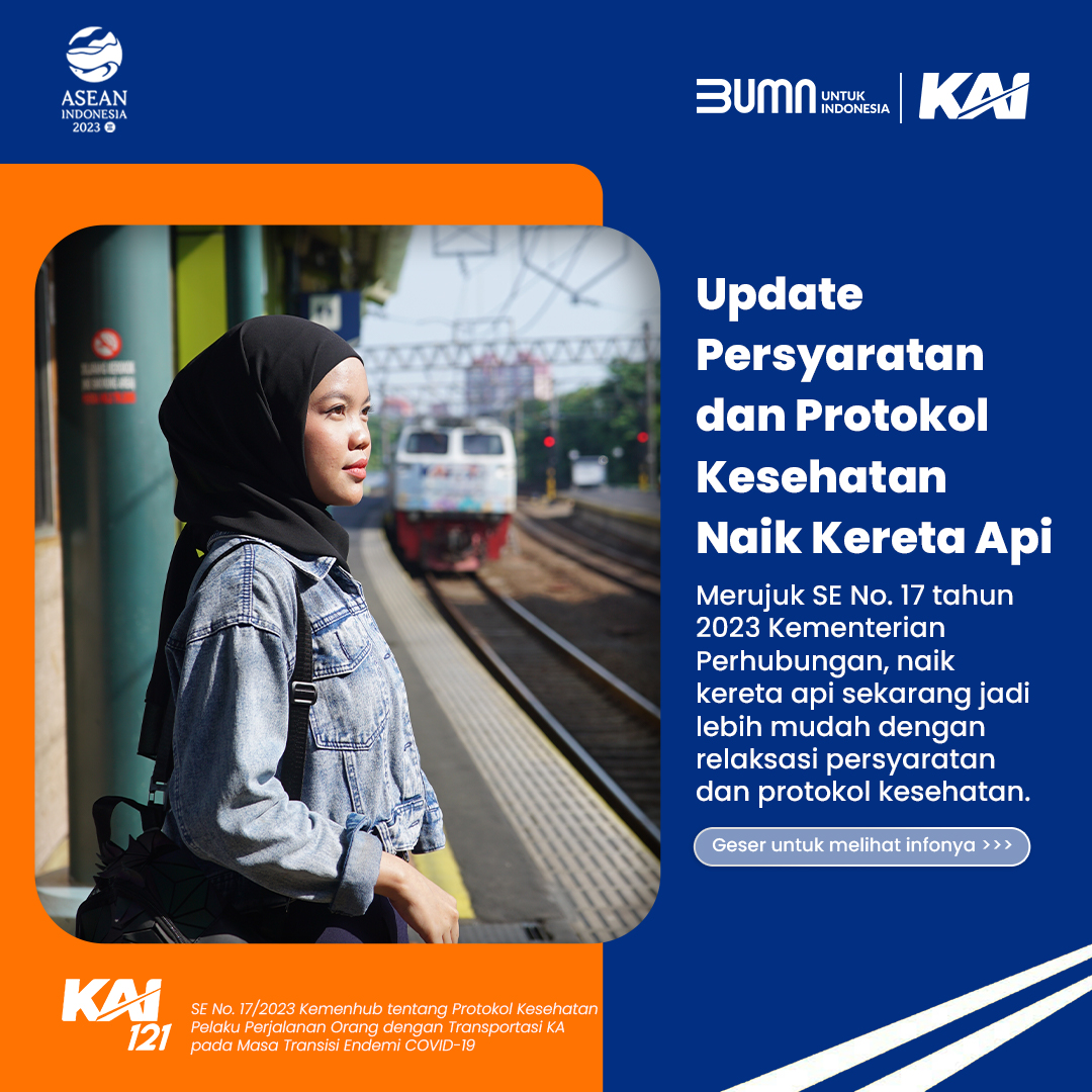 Syarat Terbaru Naik Kereta Api Mulai 12 Juni 2023