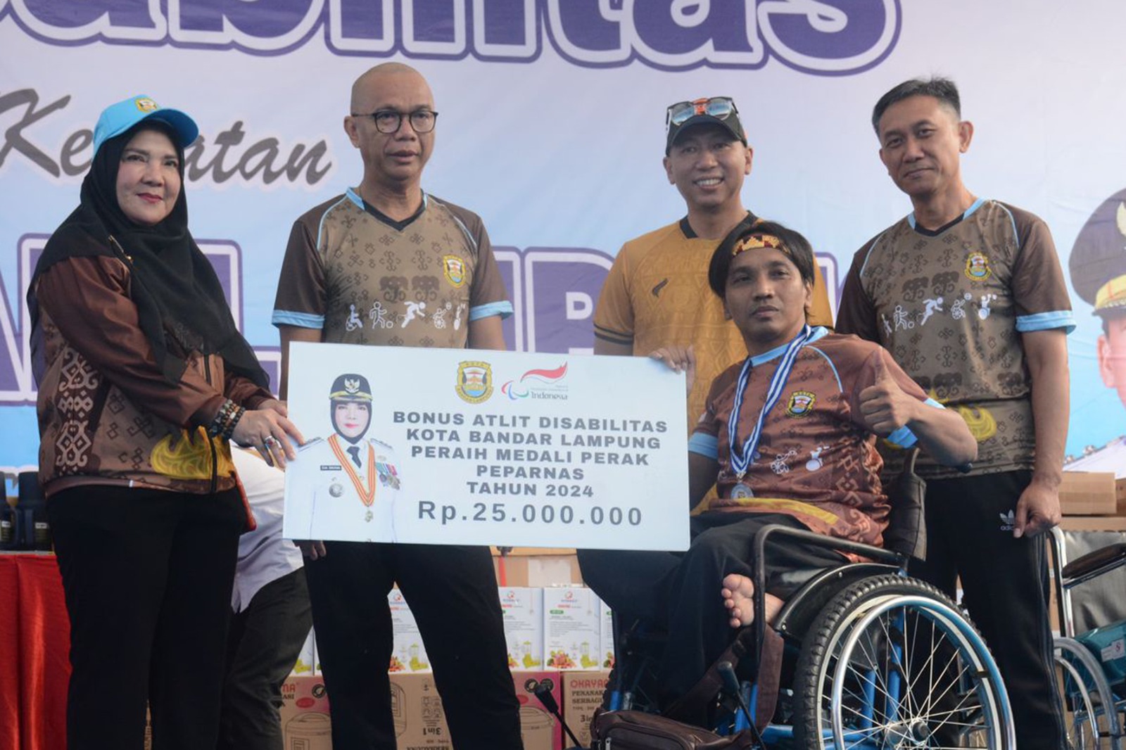 Atlet Disabilitas Bandar Lampung Dipastikan Berangkat Umroh Tahun Ini