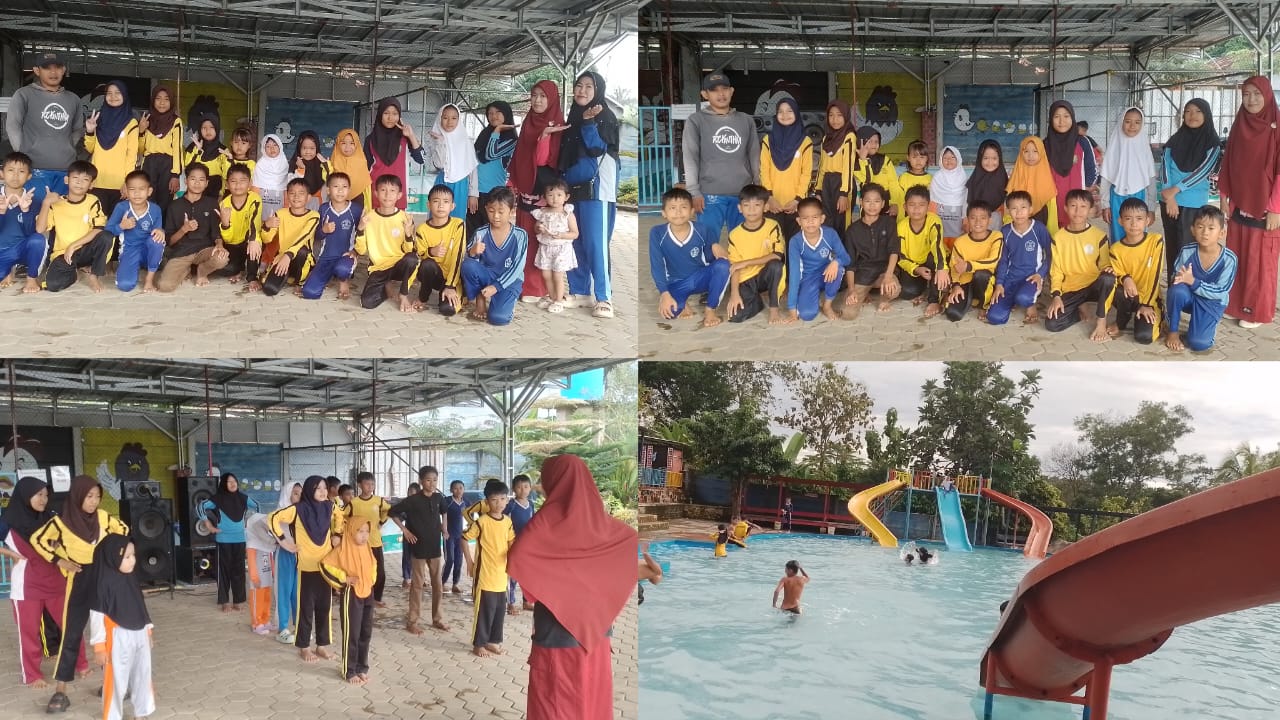 TPQ Al-Hikmah Banjar Baru Adakan Outbound Renang