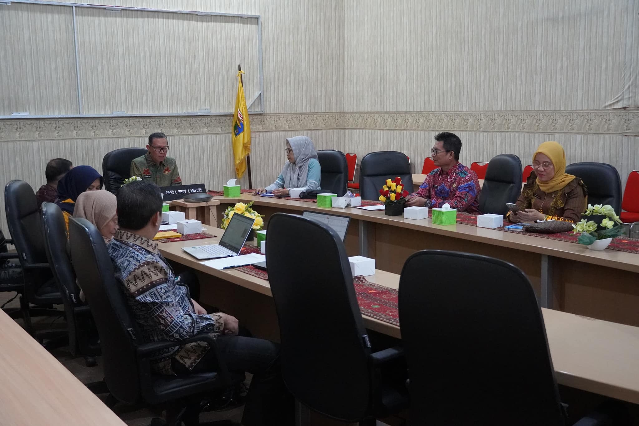 Pemprov Lampung Mengikuti Rakor Evaluasi dan Pencegahan Stunting Tahun 2024