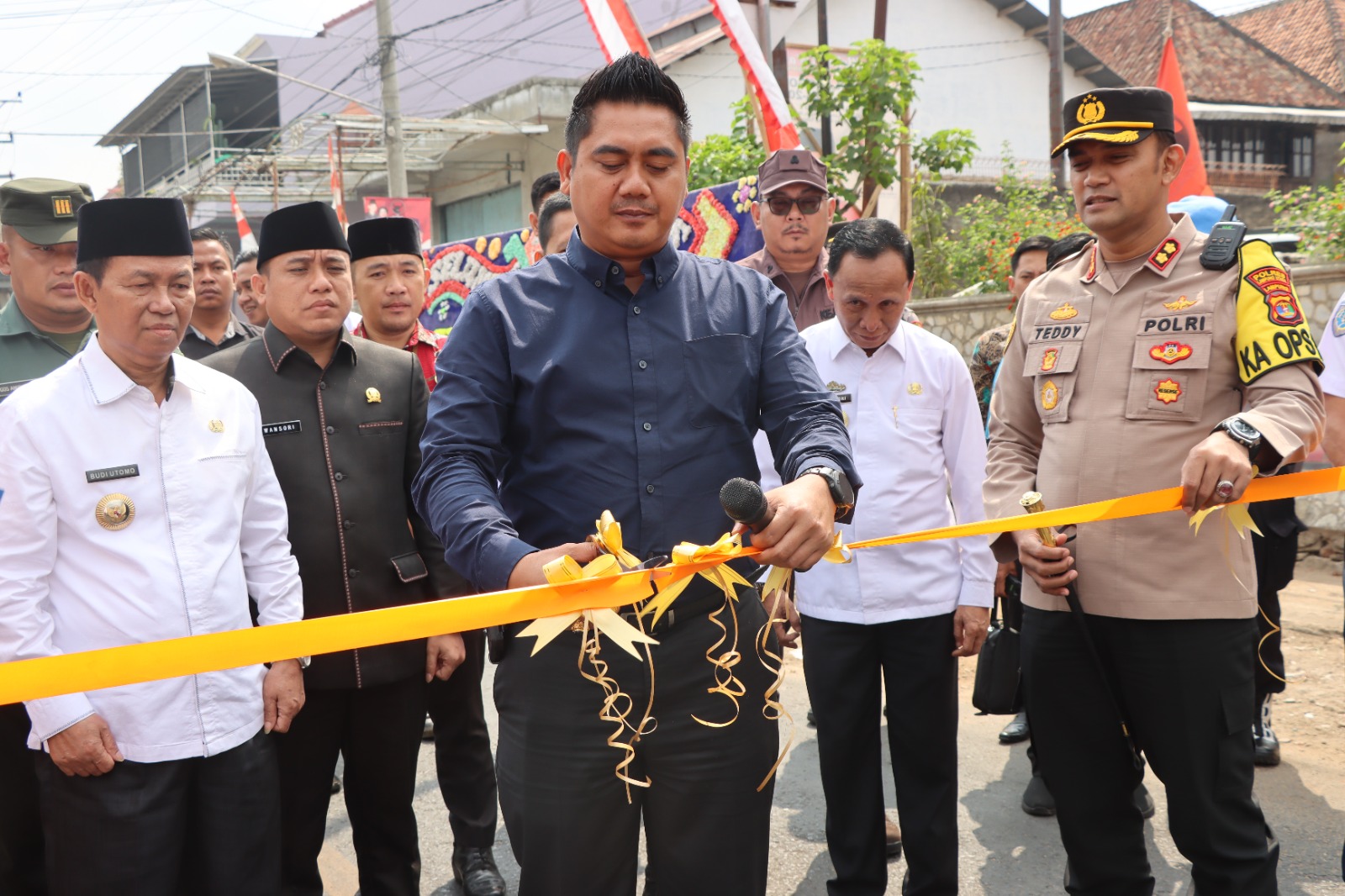 Polres Lampung Utara Launching Kampung Bebas Narkoba