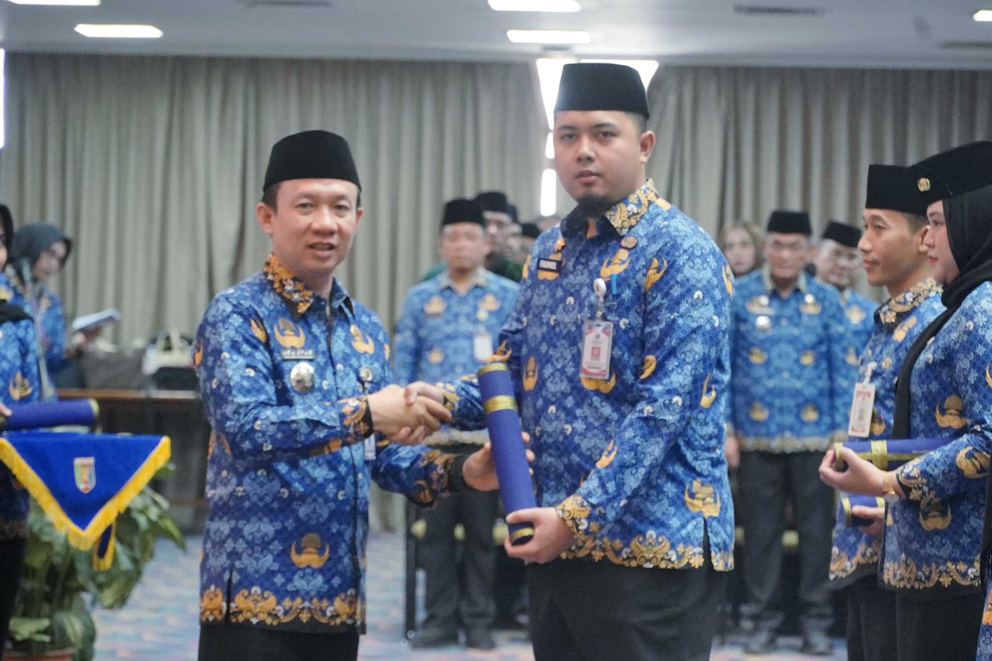 405 ASN Dilantik, Pemprov Lampung Tekankan Birokrasi Adaptif dan Berintegritas