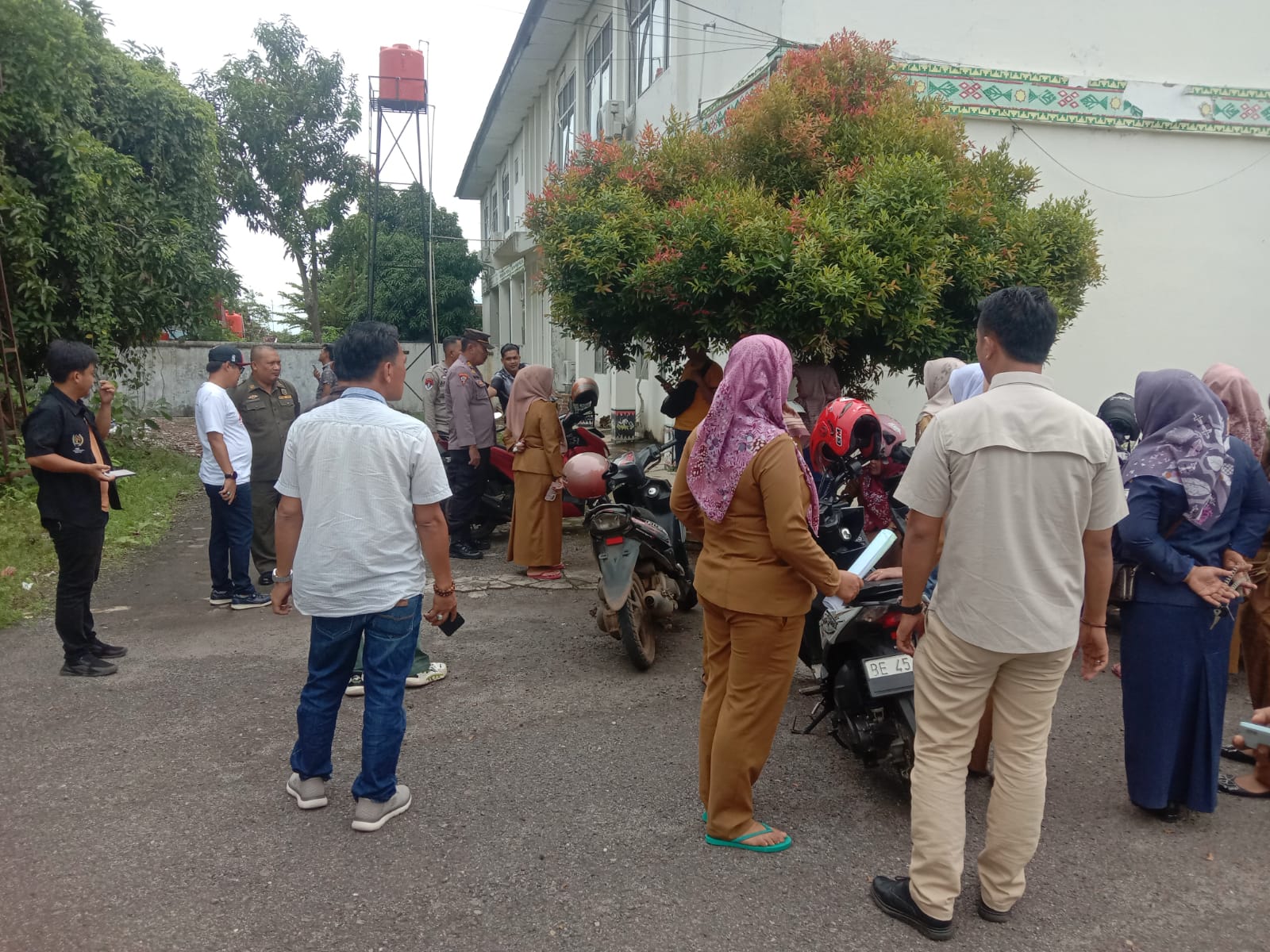 Motor PNS Bappeda Lampung Utara Digondol Maling