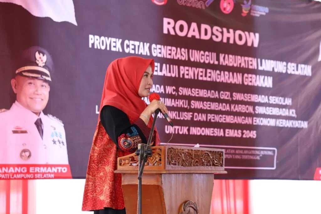 Roadshow Cetak Generasi Unggul Finish di Way Sulan