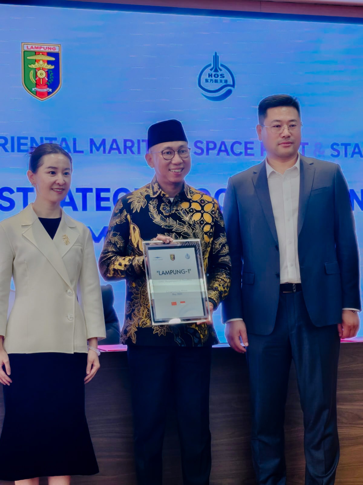 Gubernur Mirza Jalin Kerja Sama Pemanfaatan Satelit dengan Perusahaan Teknologi Luar Angkasa Tiongkok