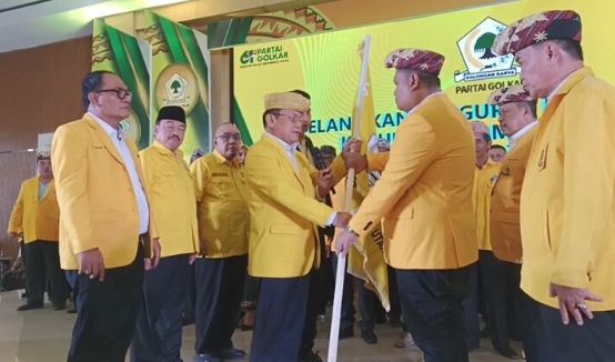 Arnando Ferdiansyah Resmi Pimpin Golkar Lampura
