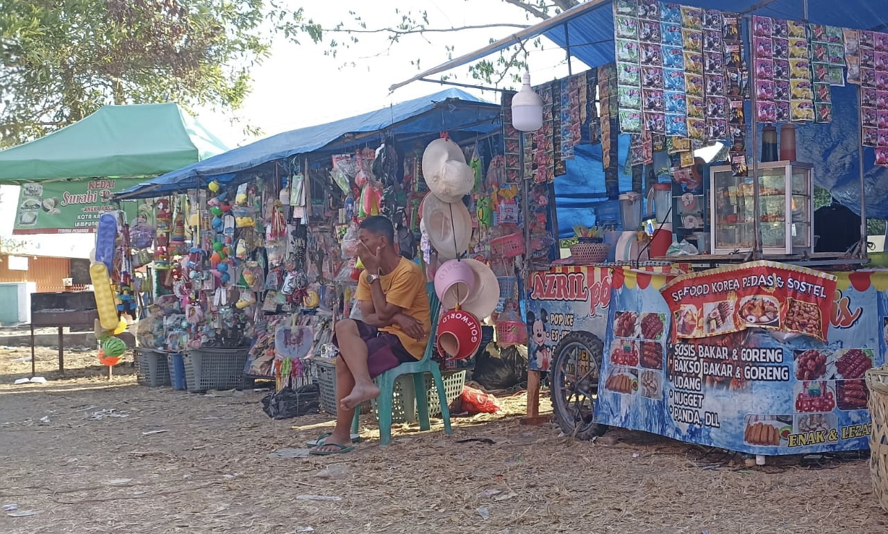 Pedagang Sidomulyo Fair Menjerit Akibat Ditarif