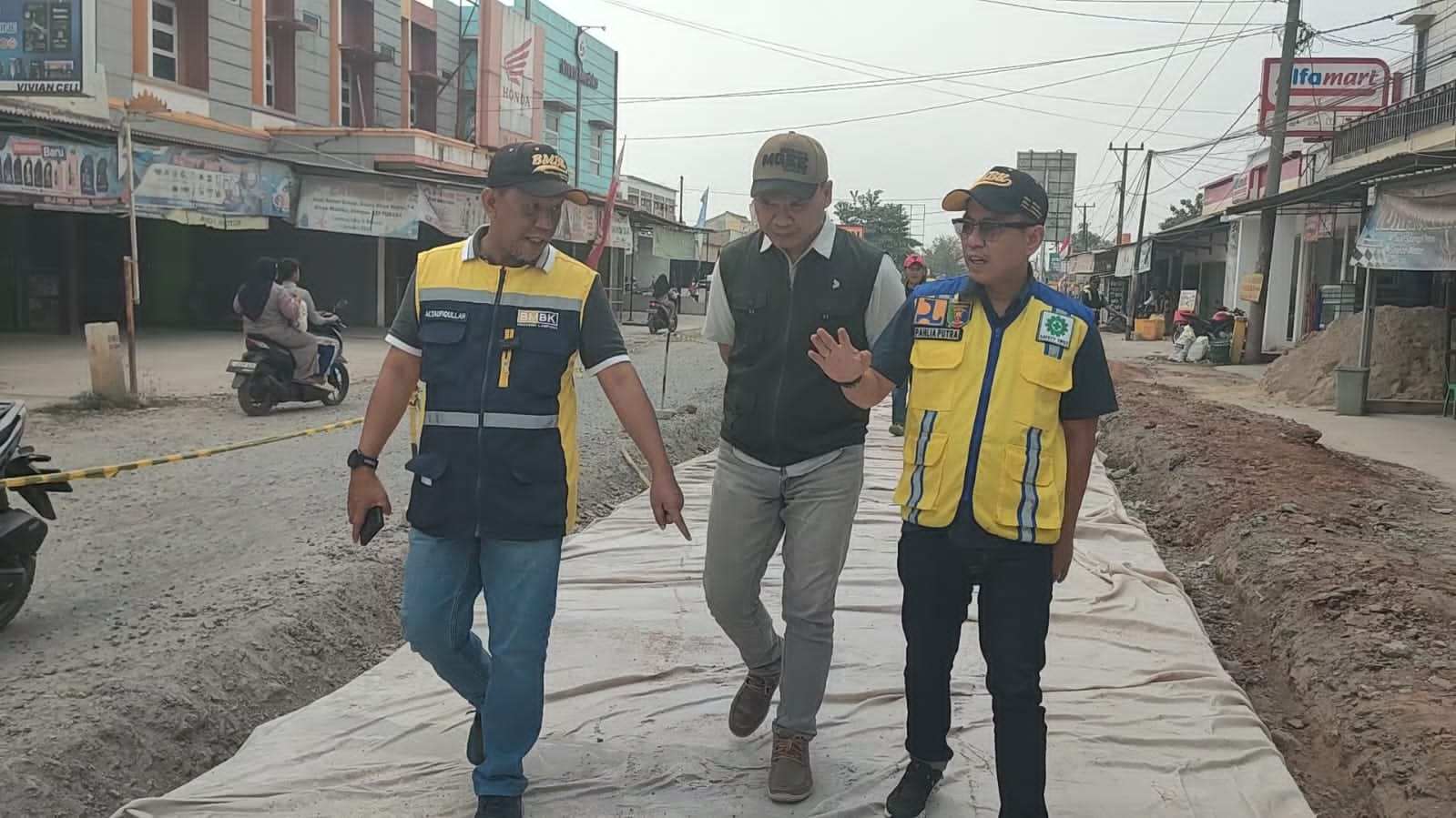 BMBK Lampung Pantau Proyek Jalan dan Jembatan, Sejumlah Pekerjaan Masuk Tahap PHO