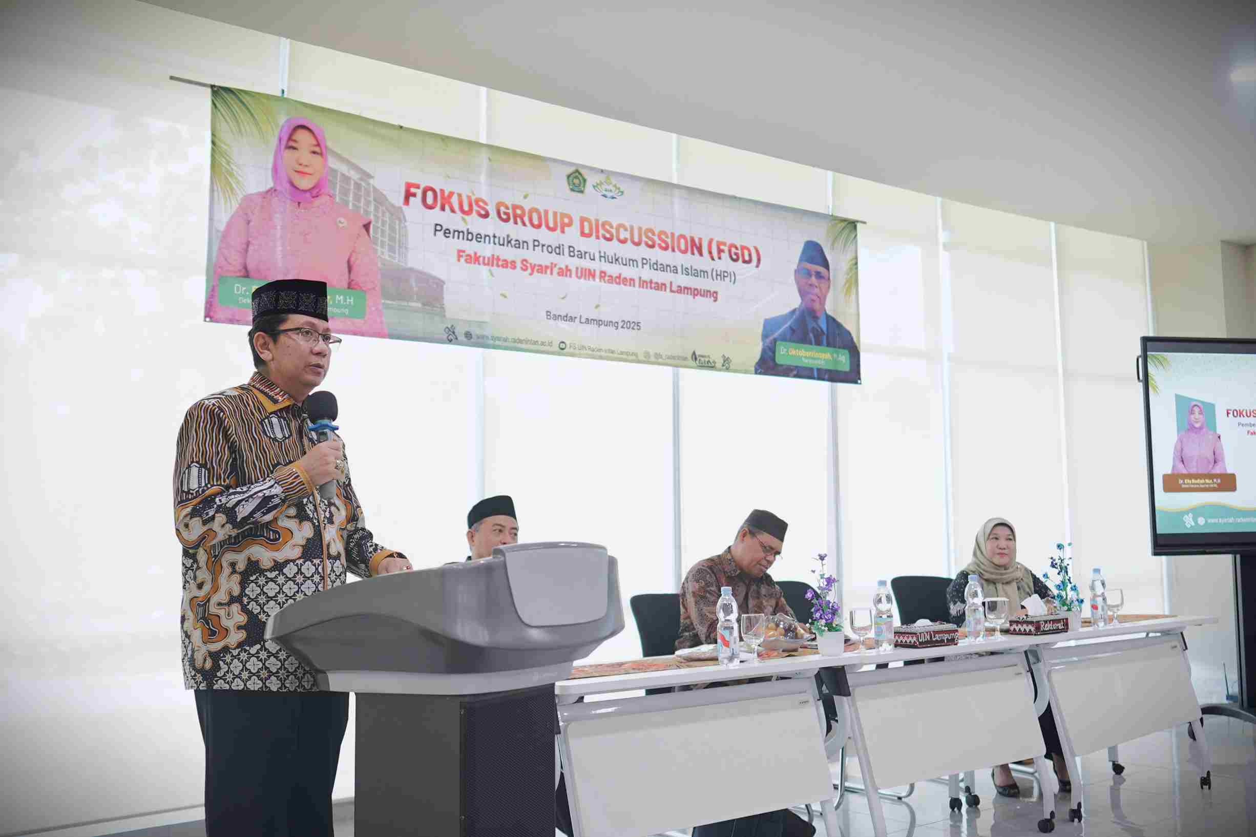 Pembentukan Prodi Baru Hukum Pidana Islam Fakultas Syariah Libatkan Berbagai Stakeholder