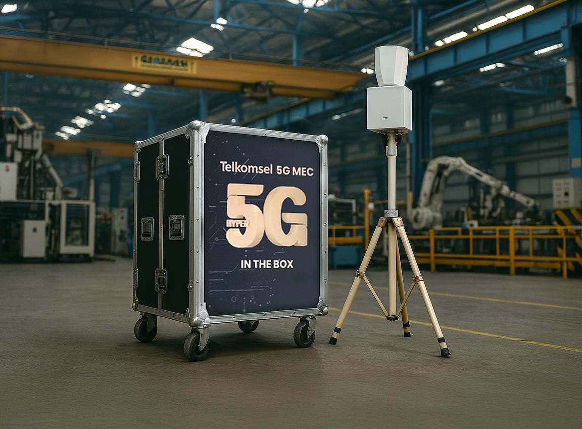 Telkomsel Raih Penghargaan dari Kementerian Perindustrian atas Inovasi 5G in The Box