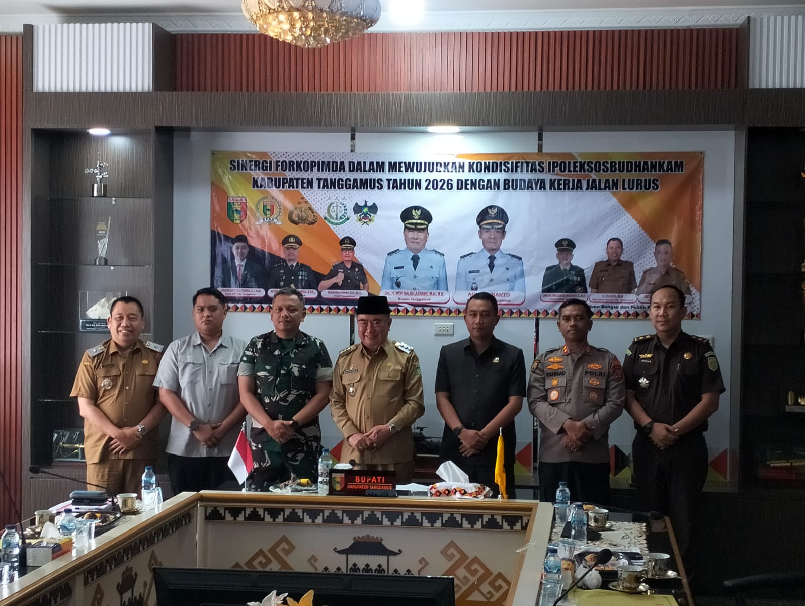 Penataan Tambang Pasir Semaka Jadi Pembahasan Forkopimda Tanggamus
