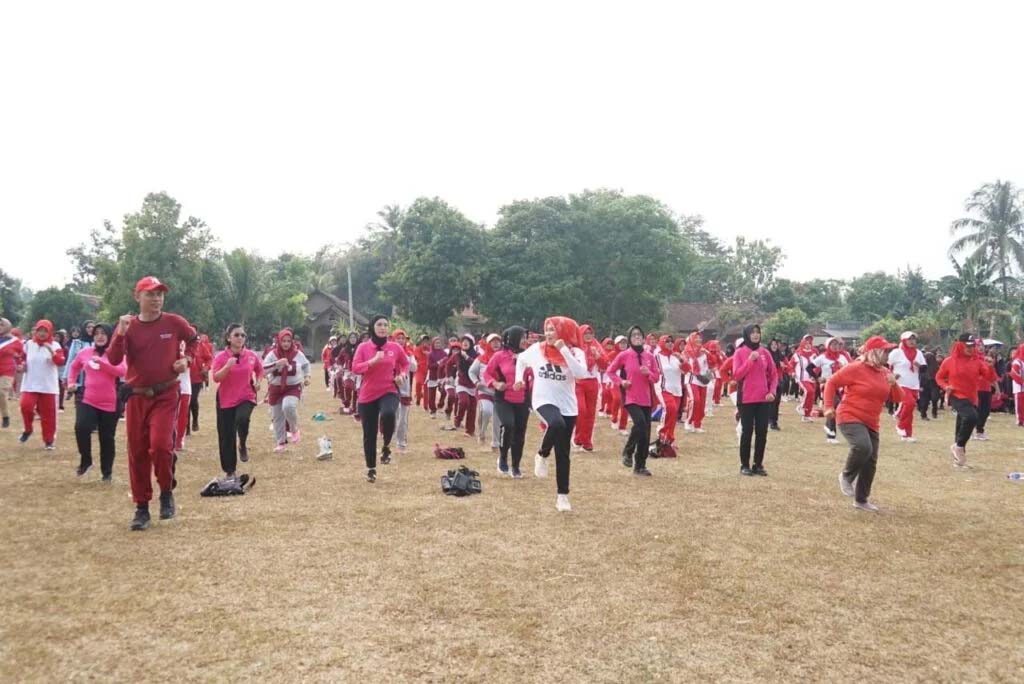 Germas Sukses, Ketua YJI Puji Kecamatan Natar