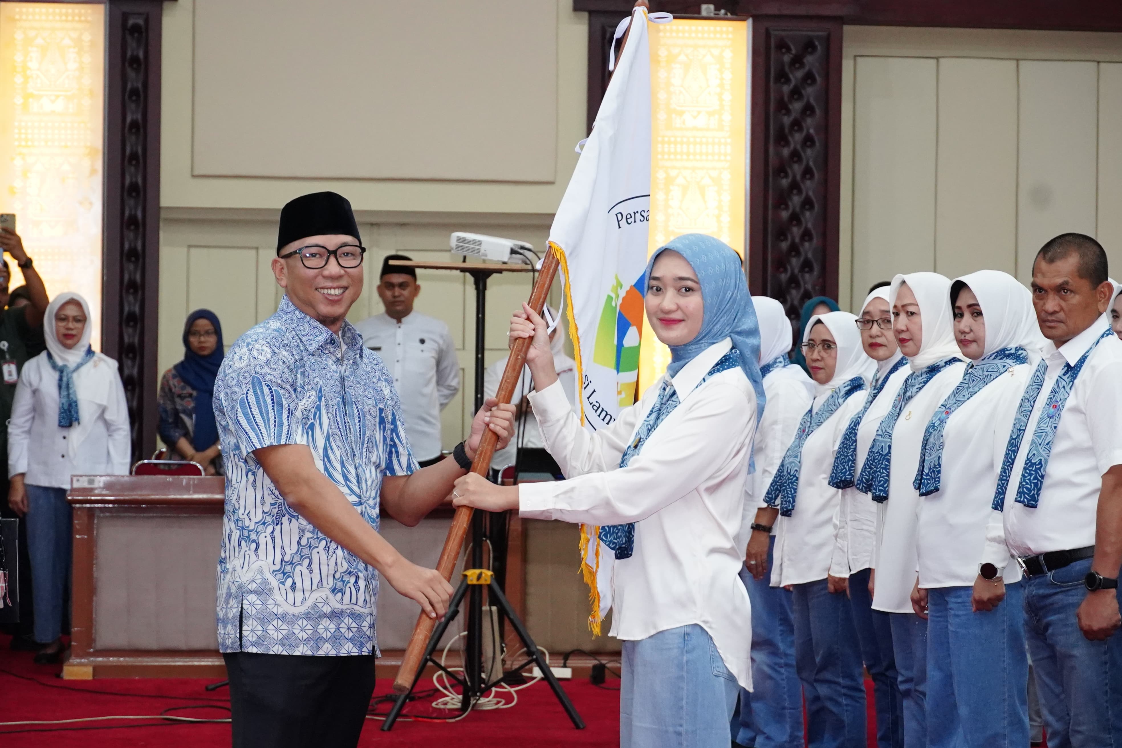 Jihan Nurlela Dikukuhkan Sebagai Ketua Persatuan Komunitas Disabilitas Lampung (PKDL) 