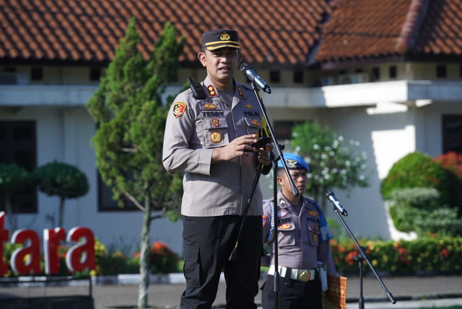 Kapolres Lampung Utara Ingatkan Anggotanya Jauhi Narkoba