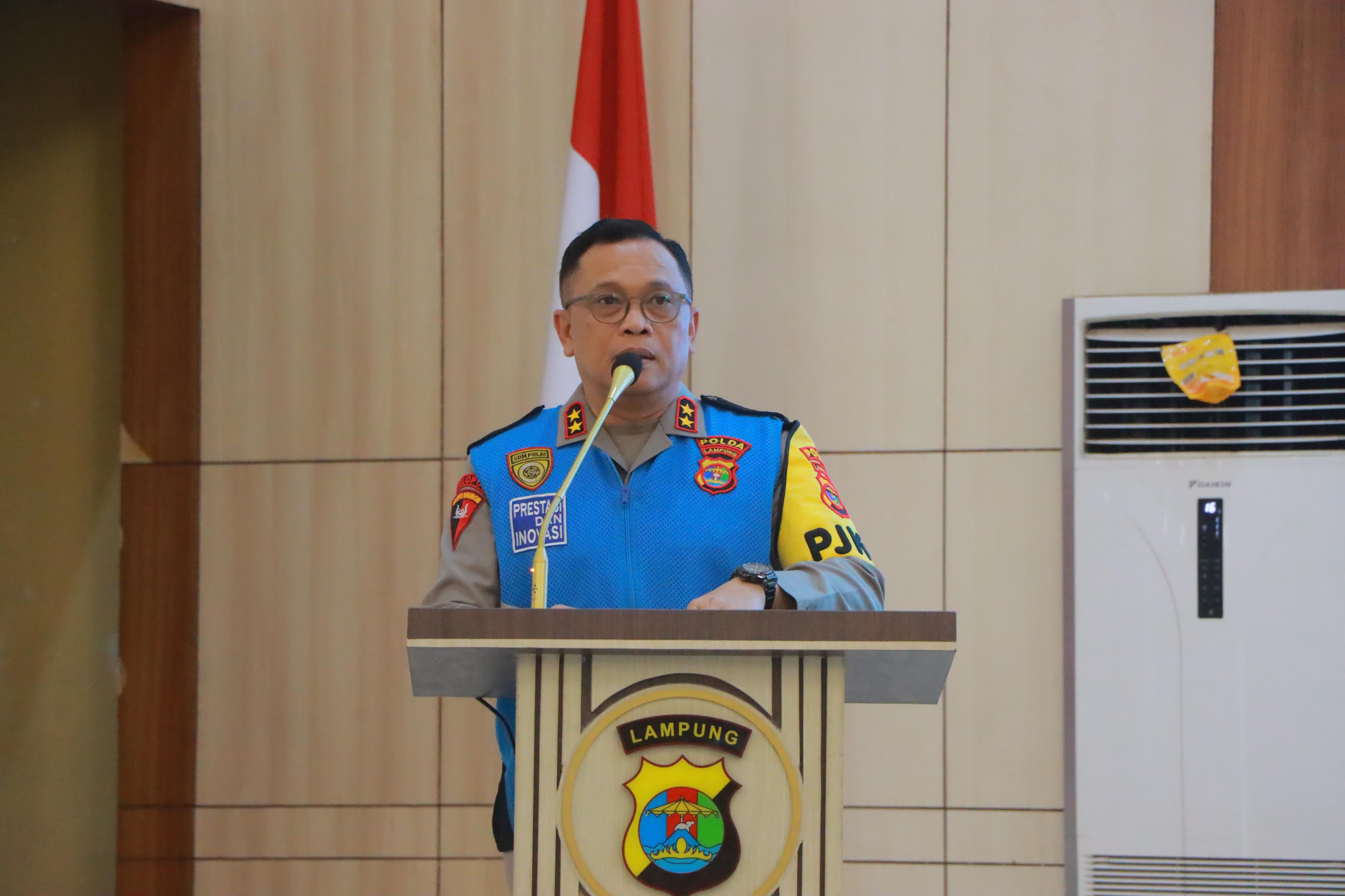 Tolak Praktik Kotor Penerimaan Anggota Polri, Kapolda Lampung Bakal Tindak Oknum Yang Bermain