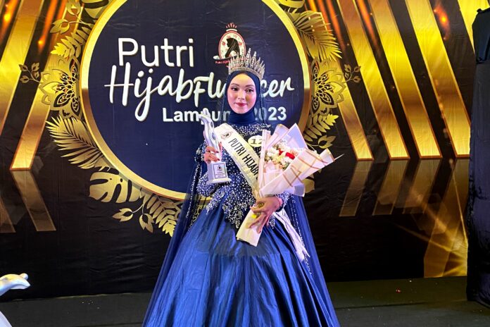 Salsabila Siap Wakili Lampung di Pemilihan Putri Hijabfluencer Indonesia