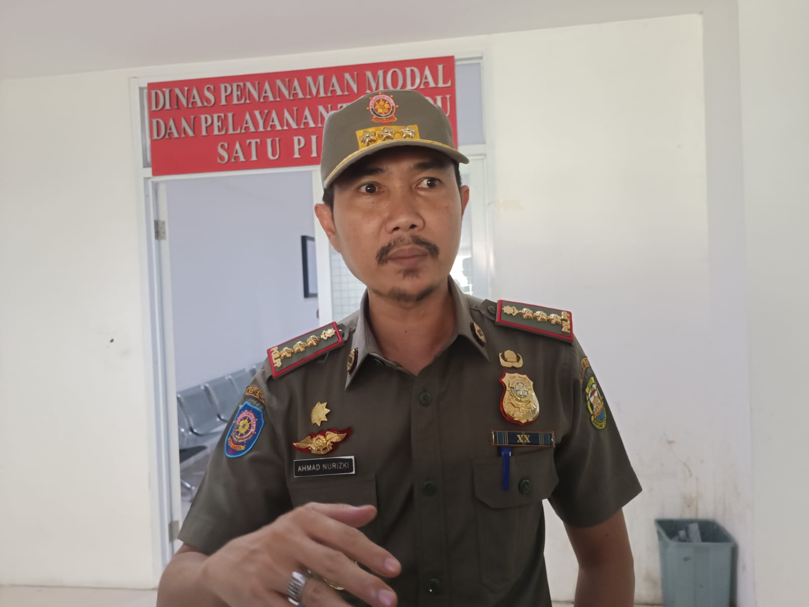 Satpol PP Bandar Lampung Tertibkan Manusia Silver Hingga Manusia Gerobak Secara Humanis