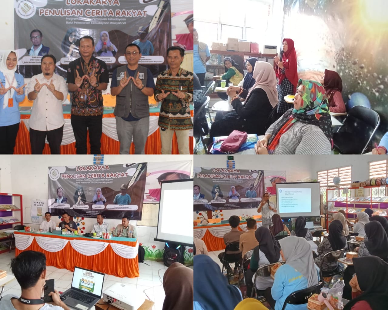 40 Peserta Ikuti Lokakarya Penulisan Cerita Rakyat Way Kanan