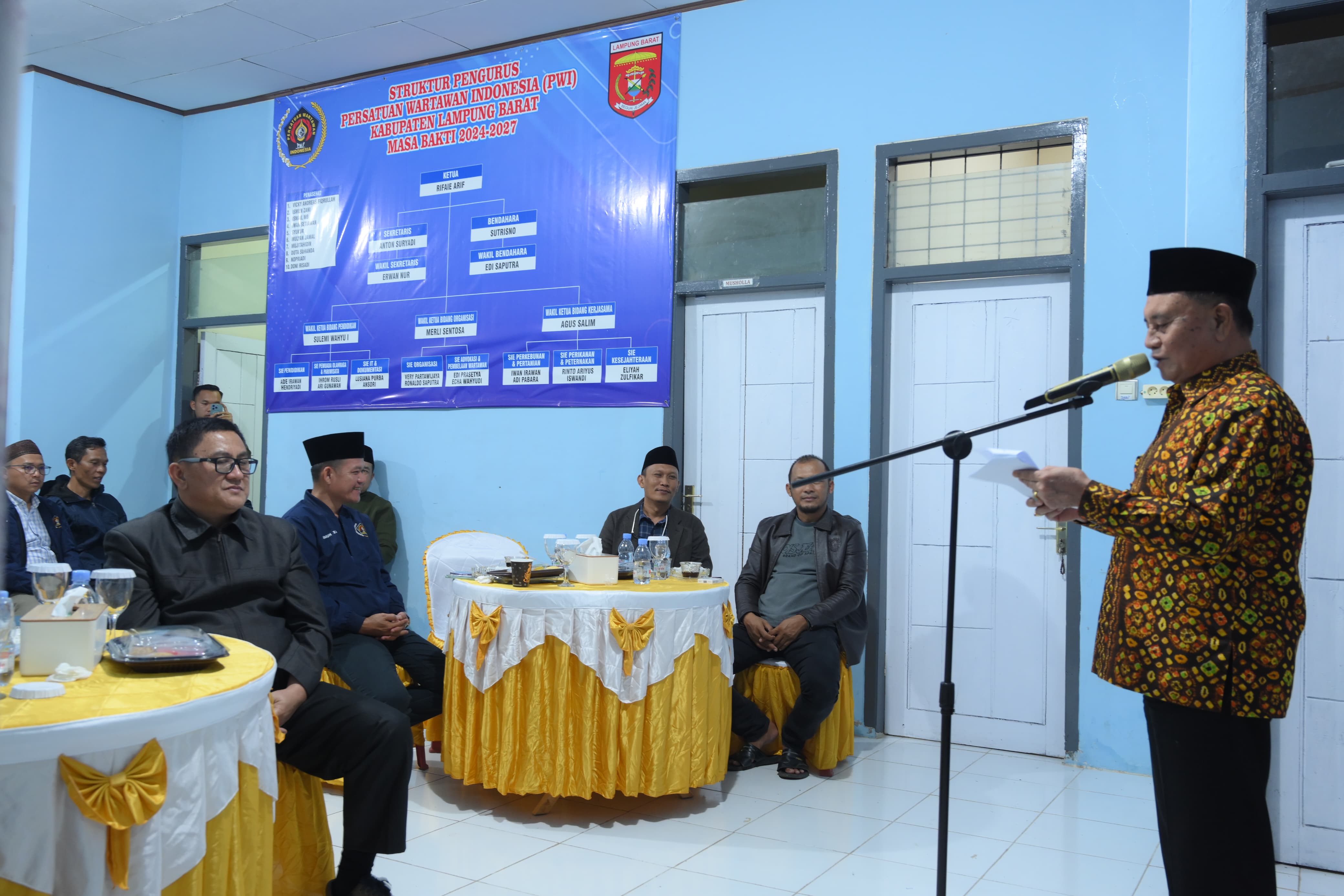 Wabup Lambar Buka Lomba Gaple PWI 2025, Perkuat Silaturahmi Jelang Hari Pers Nasional