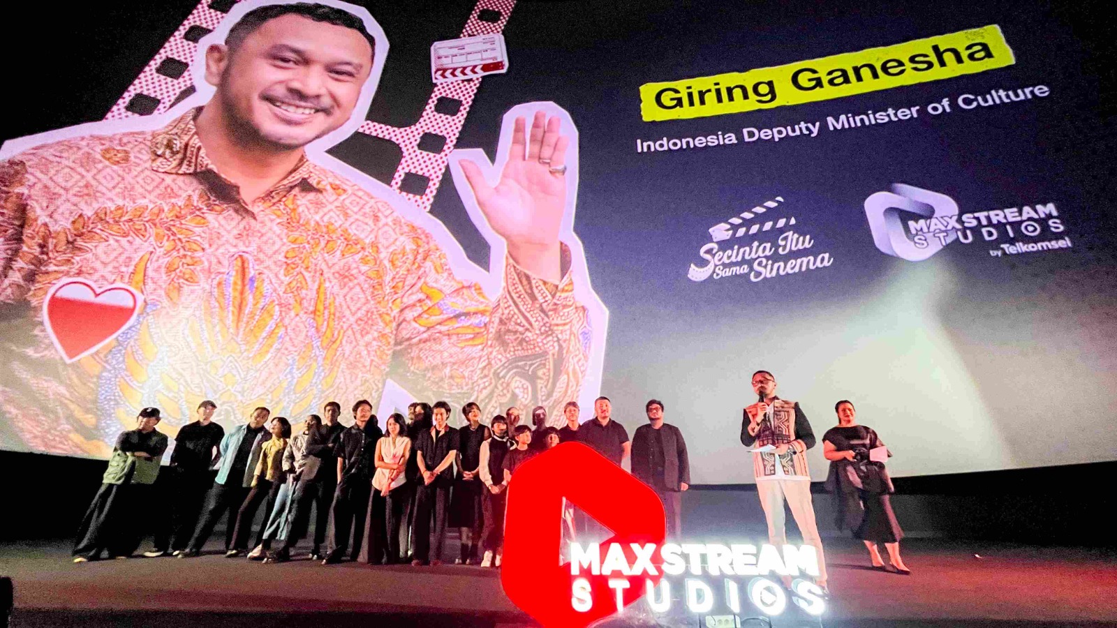 Telkomsel melalui MAXStream Studios Dukung Sineas Muda Indonesia lewat Program 'Secinta Itu Sama Sinema’