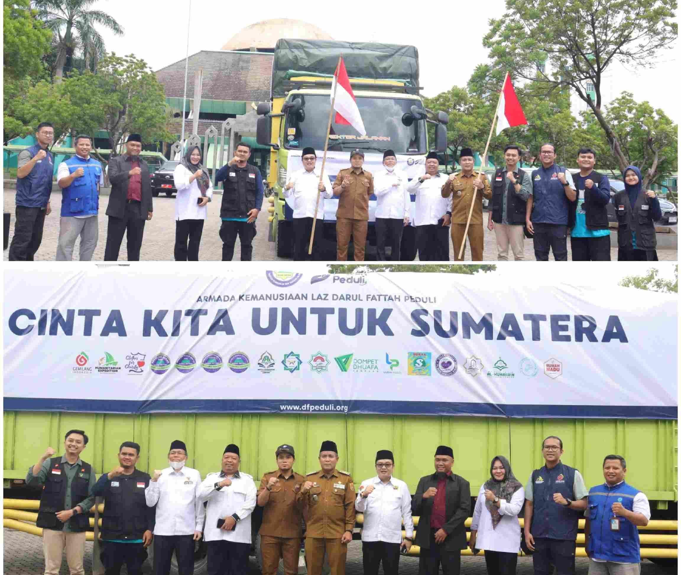 Relawan LAZ DF Menembus Banjir, Menjaga Asa di Aceh Tamiang 