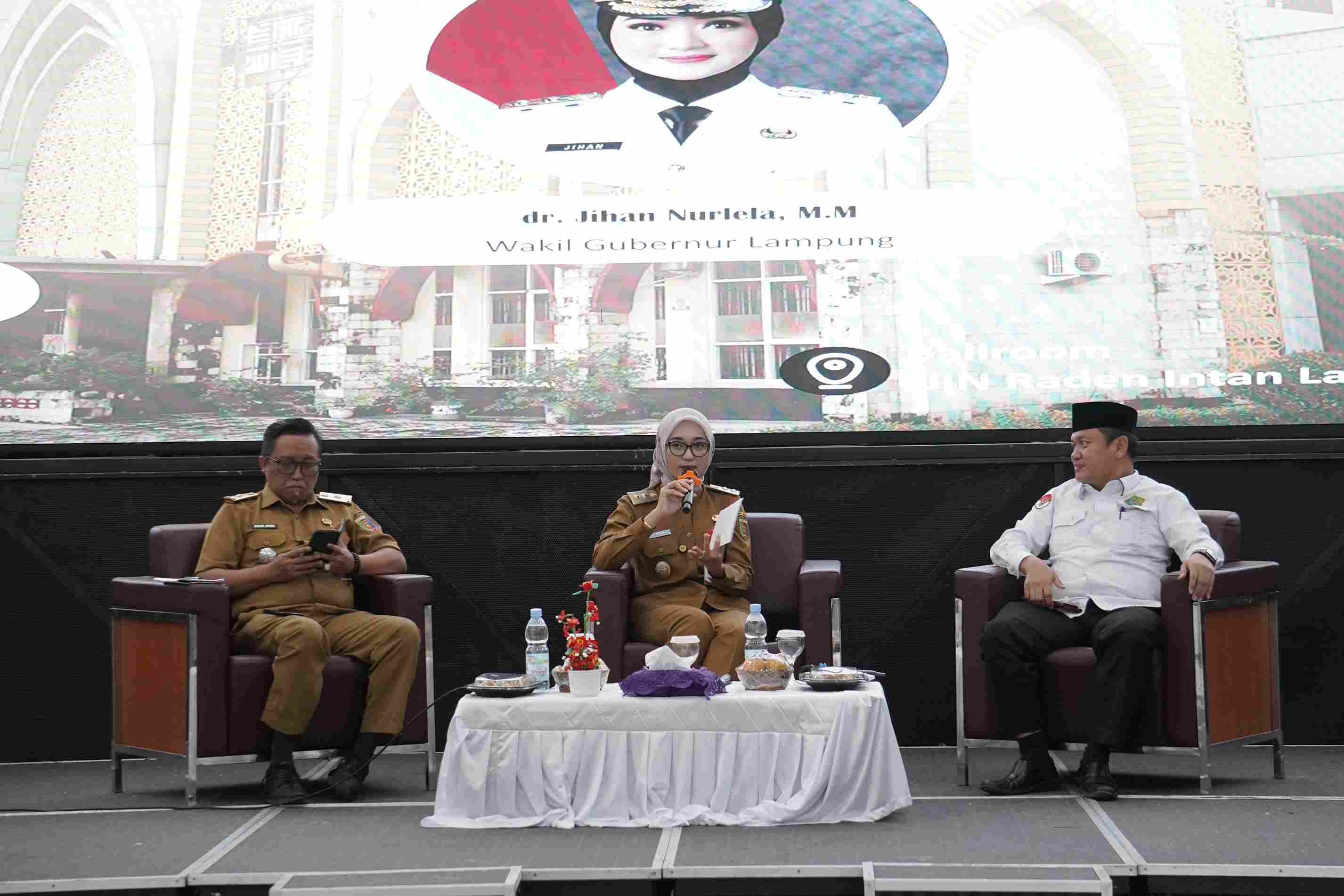 Wagub Jihan Nurlela Ajak Mahasiswa UIN Raden Intan Kembangkan Pariwisata Lampung Lewat Konten Dakwah