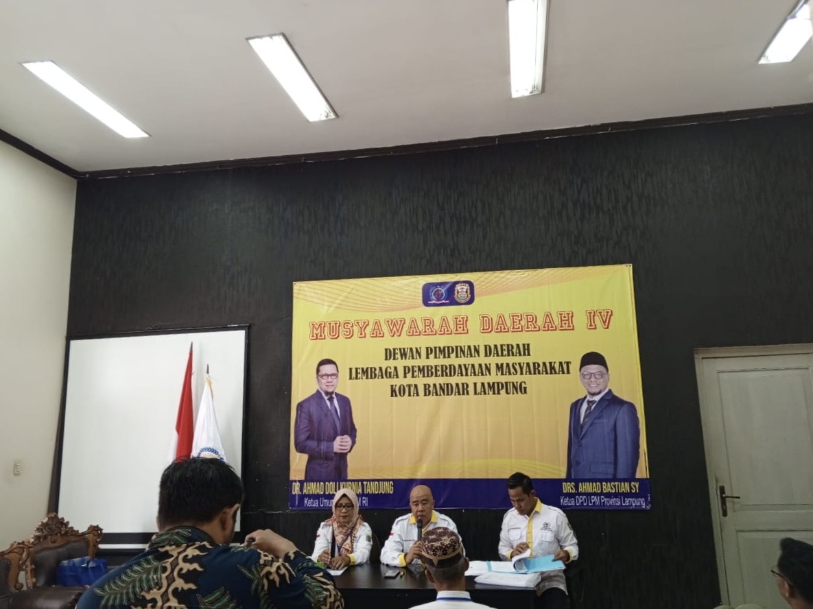 LPM DPD RI Lampung melaksanakan Musyawarah berlangsung Ricuh