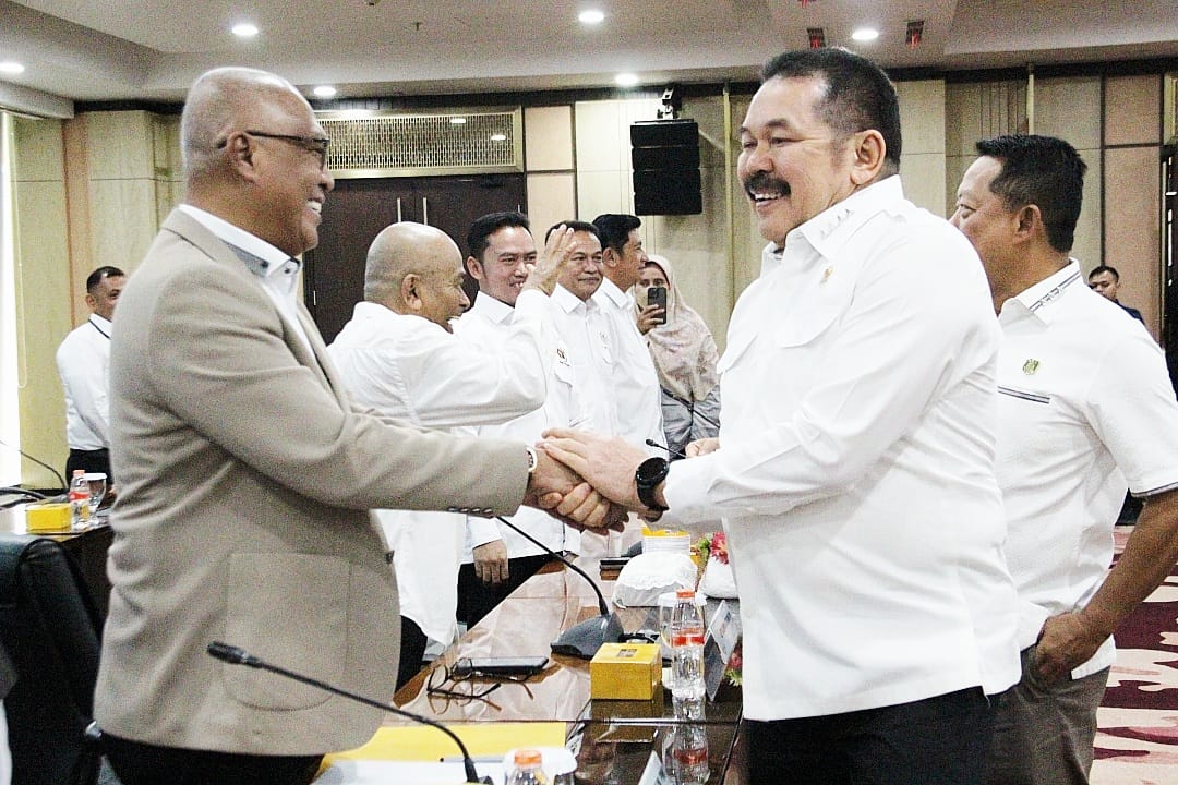 Jaksa Agung Terima Kunjungan Ketum PWI Pusat Beserta Jajaran