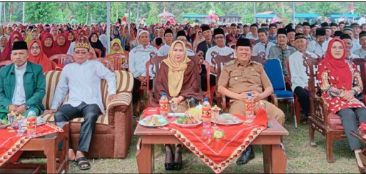 Hadiri HUT Pekon, Bupati Berpesan Jaga Kekompakan!