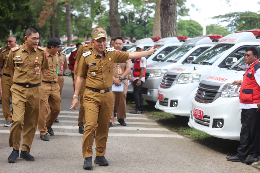 Jelang Idul Fitri, Pemkab Lambar Siagakan Puluhan Ambulans