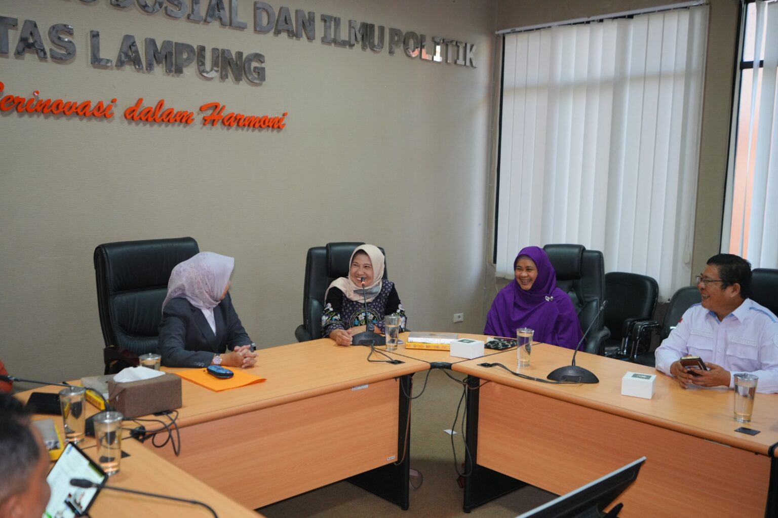 Tim Asesor LAMSPAK Laksanakan Asesmen Lapangan Prodi Ilmu Komunikasi FISIP