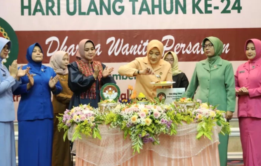 HUT Dharma Wanita Persatuan ke-24, Dedikasi dan Kerja Keras Mewujudkan Visi dan Misi Rakyat Lampung Berjaya