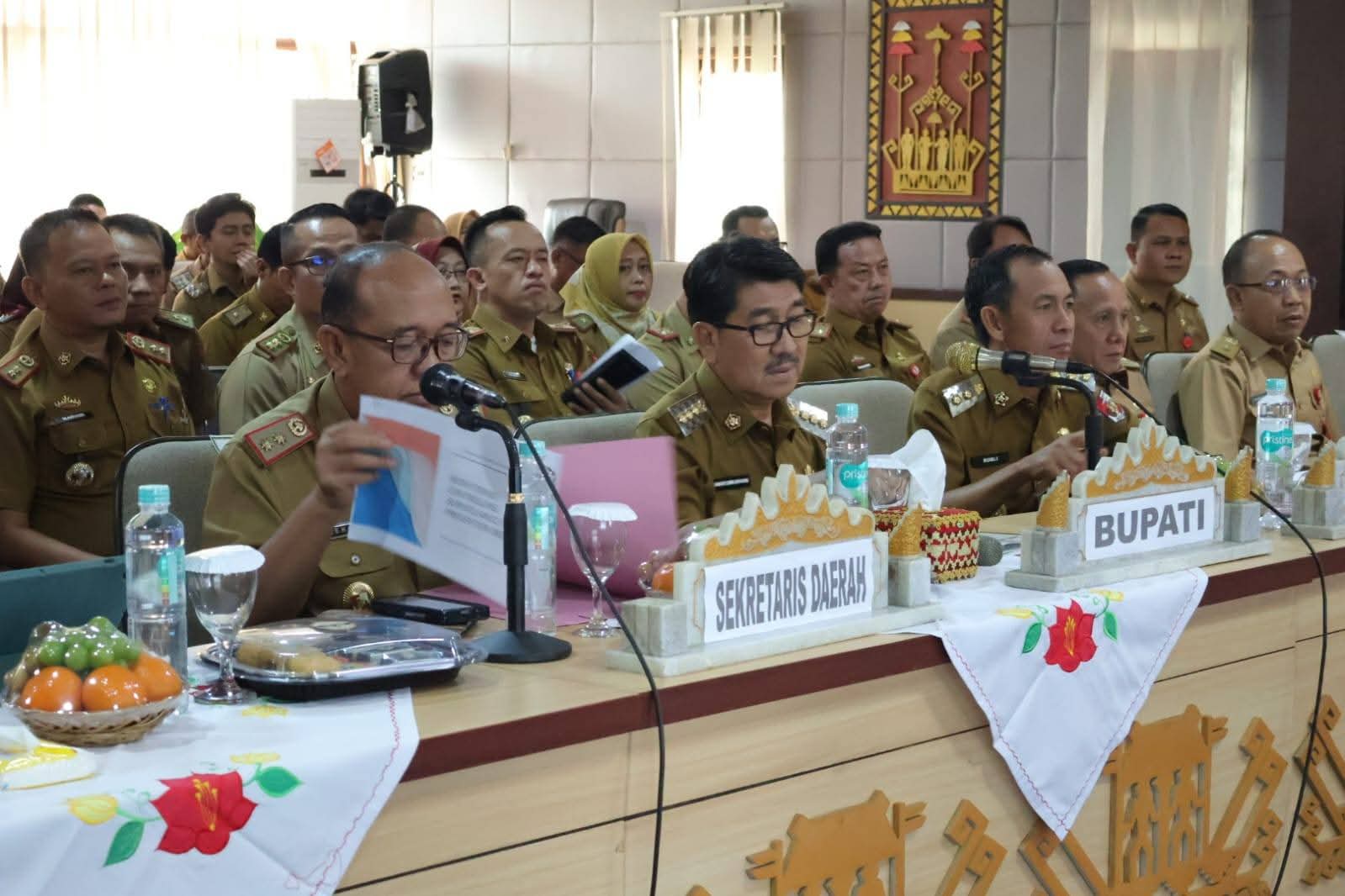 Pemkab Lampura Gelar Rakor Program Pemberantasan Korupsi